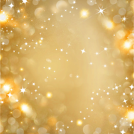 Kerstachtergrond gouden kerstkaart