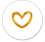 Gouden hartje
