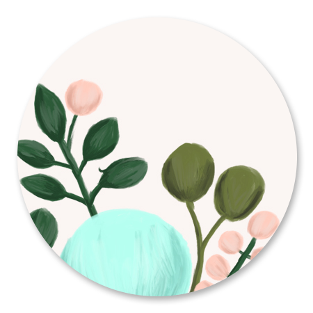 Pastel bloemen