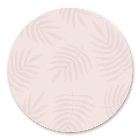 Botanisch patroon trendy roze