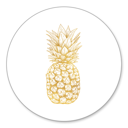 Gouden ananas