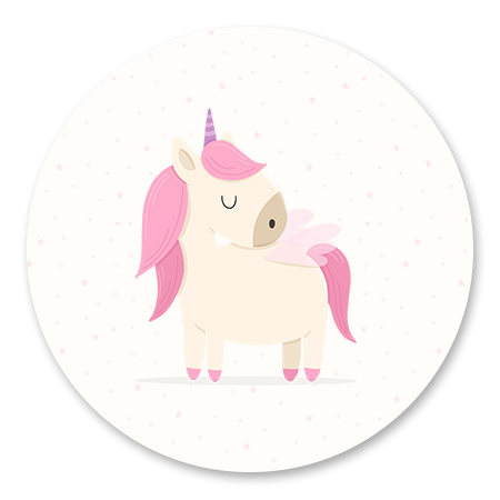 Unicorn met sterren