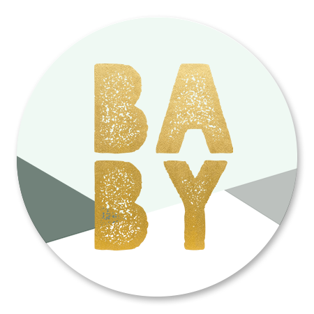 Babyshower vlakken jongen