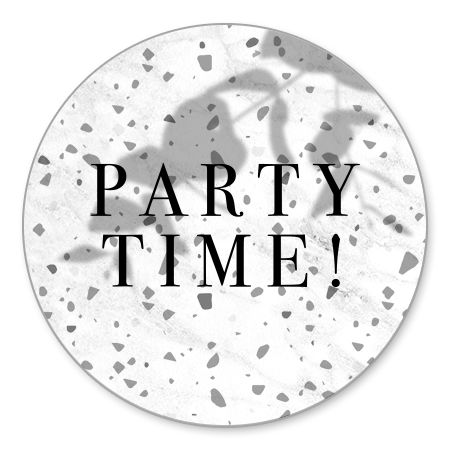 Terrazzo, marmer en Party Time!