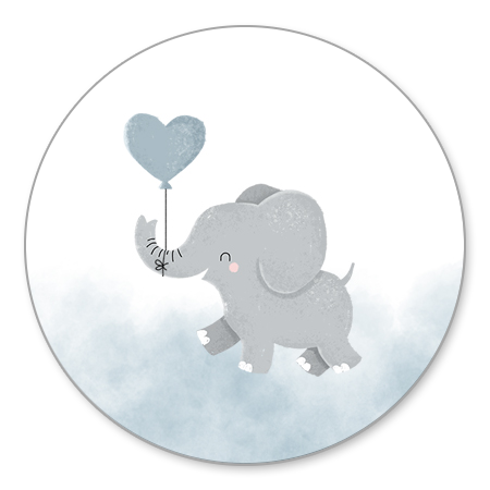 Olifantje ballon jongen