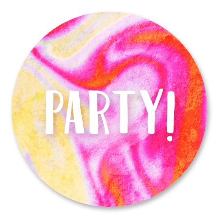 Party - Marmer roze